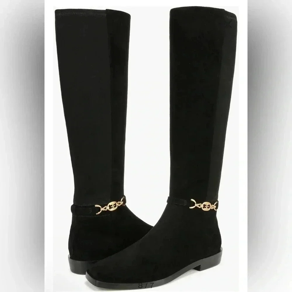 Sam Edelman Clive Suede Knee High Riding Boot